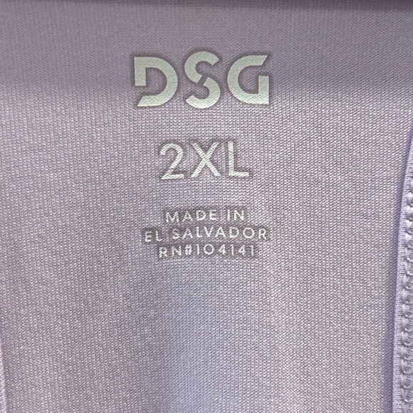 DSG Light Purple Racerback Tank - Picture 3 of 4